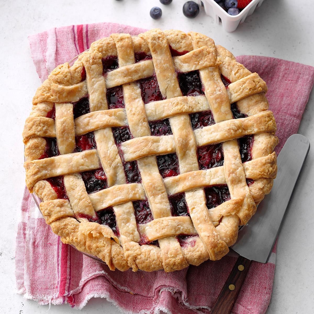 Mixed Berry Pie