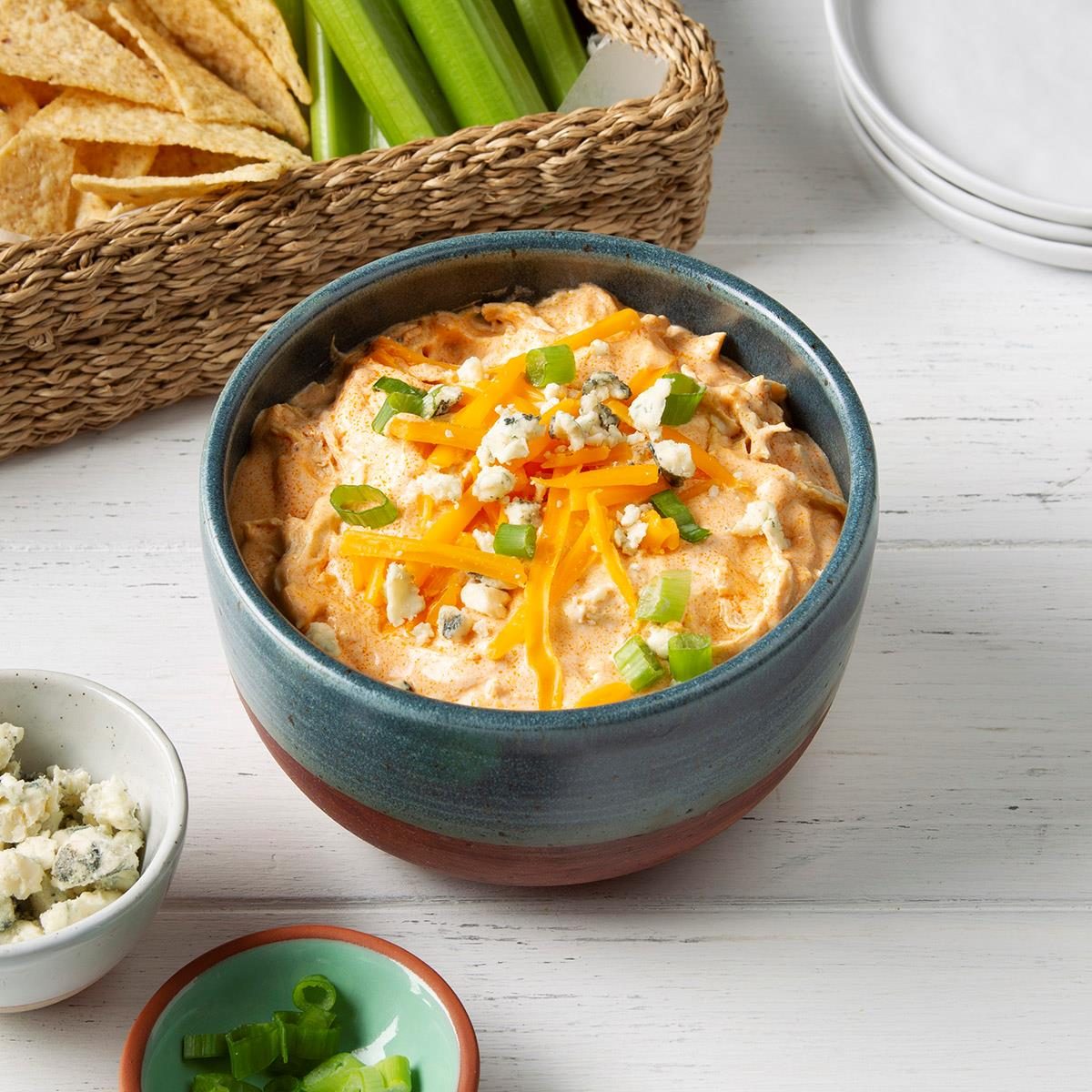 Instant Pot Buffalo Chicken Dip