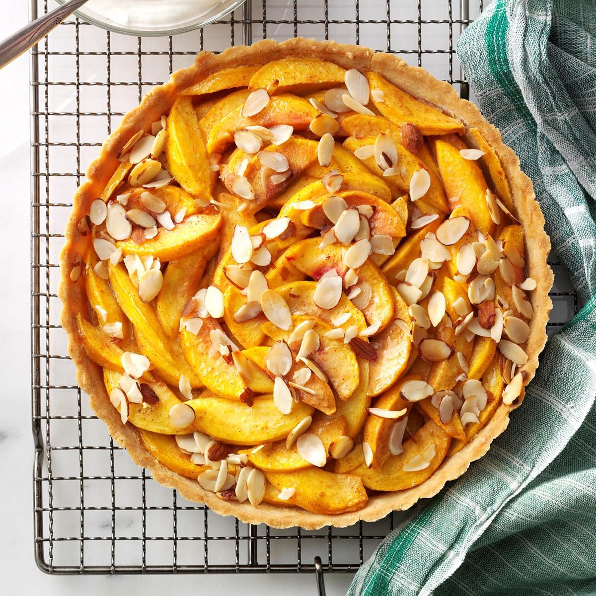 Pretty Peach Tart