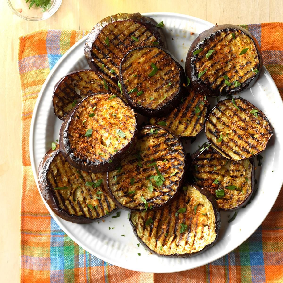 Spicy Grilled Eggplant